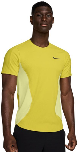 Мужская теннисная футболка NikeCourt Slam Dri-Fit Tennis - желтый