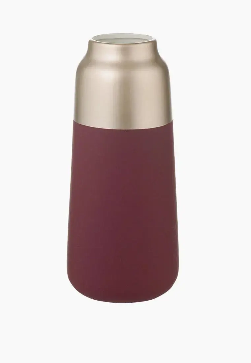 Керамическая Бордовая Ваза "Matte" L