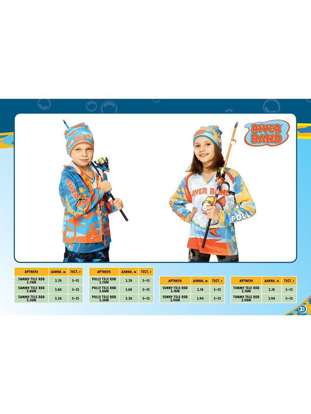 Удилище (детское) Tele rod 2,70m SAMMY