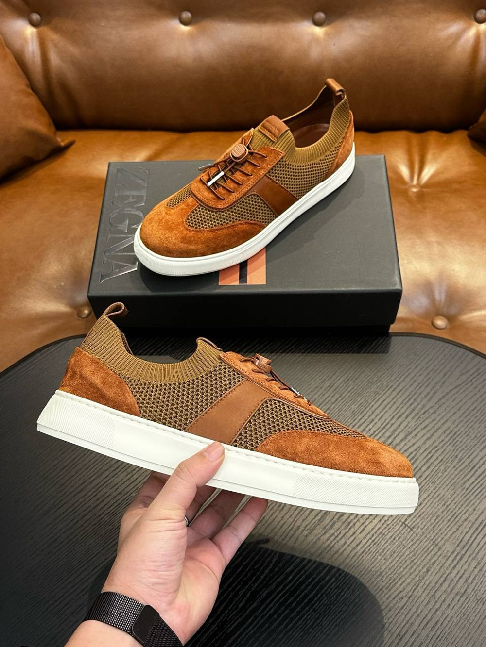 Кеды Zegna