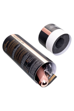 Черный вибратор Waname D-Splash Waterfall - 21,3 см. (Цвет: черный)