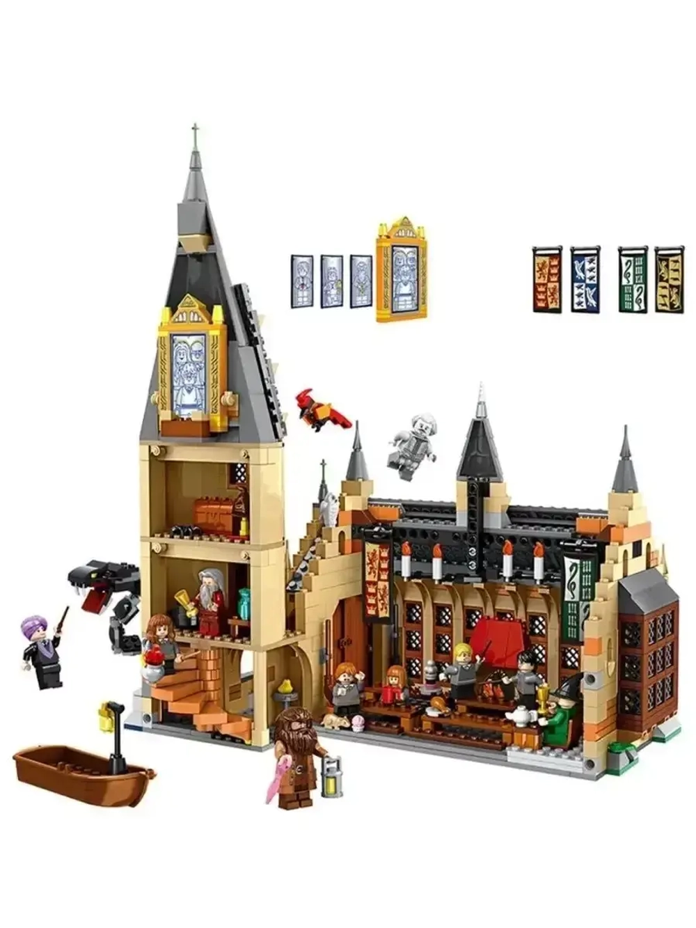 Конструктор Гарри Поттер Большой зал Хогвартса 924 дет 6035