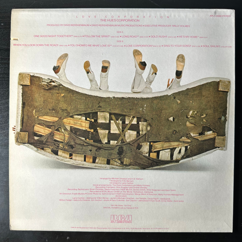 The Hues Corporation ‎– Love Corporation (США 1975г.)