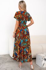 Платье Рада (коричневый)-54р-р Р11-1166/7 Nikol