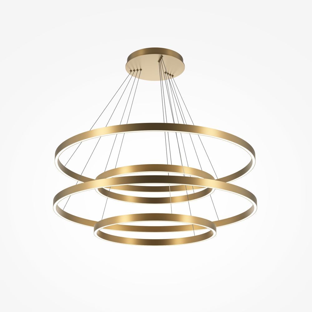 Люстра подвесная светодиодная диммируемая Maytoni   MOD058PL-L174BSK