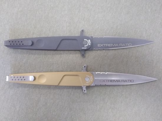 Складной нож Extrema Ratio BD4 Contractor DW - "BD4CONTRACTOR" c клинком из стали Böhler N690, рукоять Anticorodal®