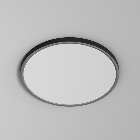 Потолочный светодиодный светильник Denkirs Thin DK6522-BK