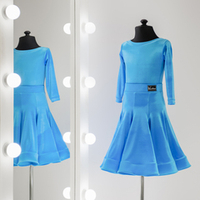 Standart 4-02-03-C | Рейтинговое платье годе для спортивных бальных танцев | Vasileva Dance