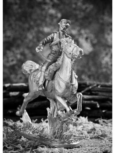 Оловянный солдатик Казак с шашкой №2