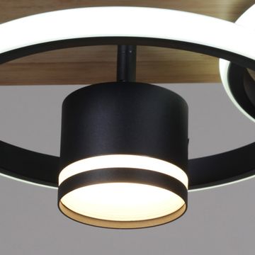 29560-0.3-2+2 BK+WOOD светильник потолочный