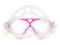Очки для плавания детские Fluyd Freedom JR прозрачный силикон/розова рамка
