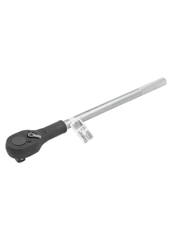 Трещотка реверсивная с накаткой 3/4''(24зуб., L-510мм) FORCEKRAFT FK-8026500