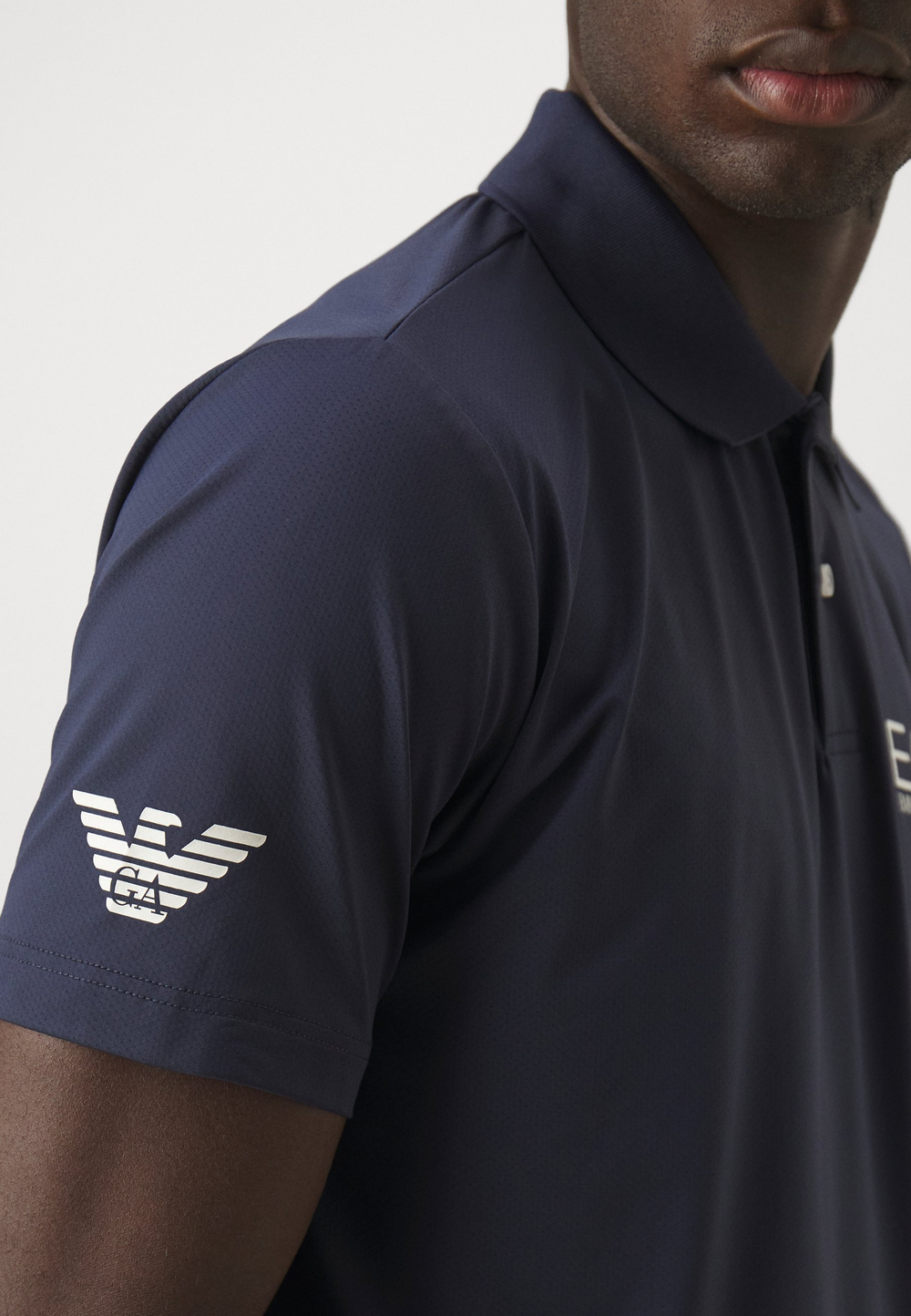 EA7 Emporio Armani VENTUS7 - Футболка-поло - Синий