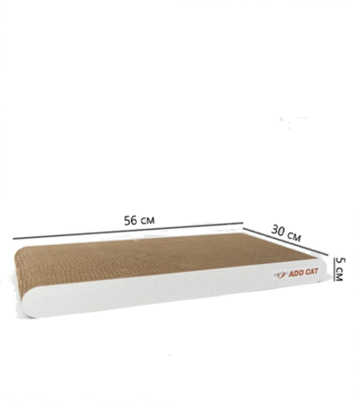 Когтеточка (Картонная когтеточка "FLAT maxi" 56*30*5см)