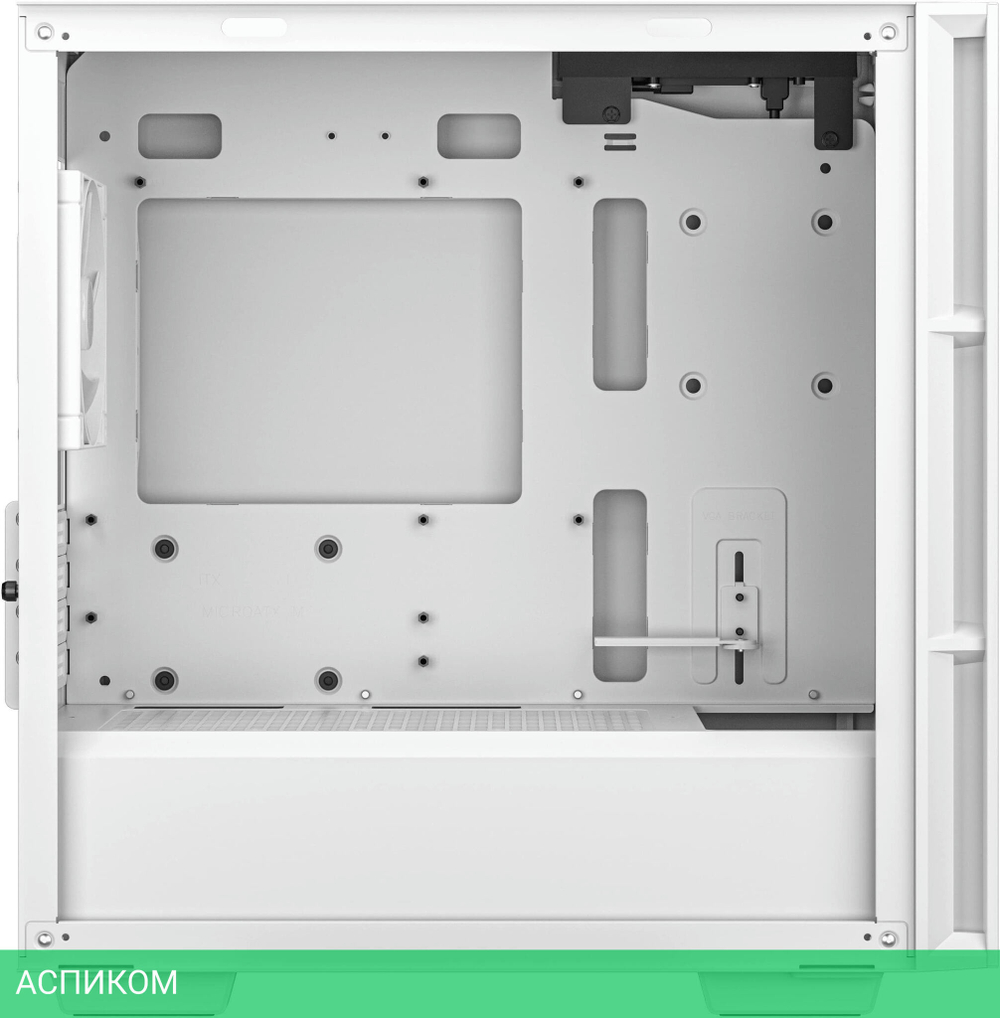 Корпус DeepCool CH360 mATX без БП White (R-CH360-WHAPE3-G-1)