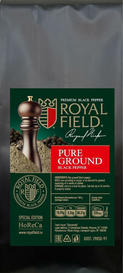 Перец Черный Royal Field Молотый 500г