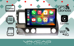 Магнитола для Honda Civic 2005-2012 (левый руль, рамка 10)- Vaycar VA20-0044 на Android 13, 8-ядер, 4G SIM-слот