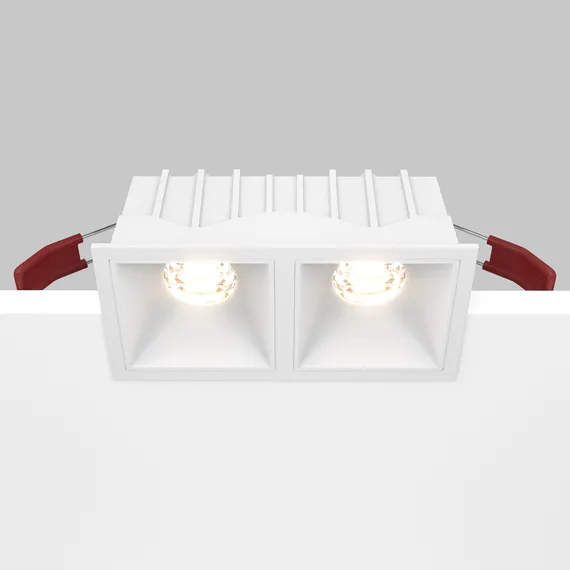 Встраиваемый светильник Альфа / Alfa LED 20 Вт 3000 К 36° с функцией диммирования Technical dl043-02-10w3k-d-sq-w