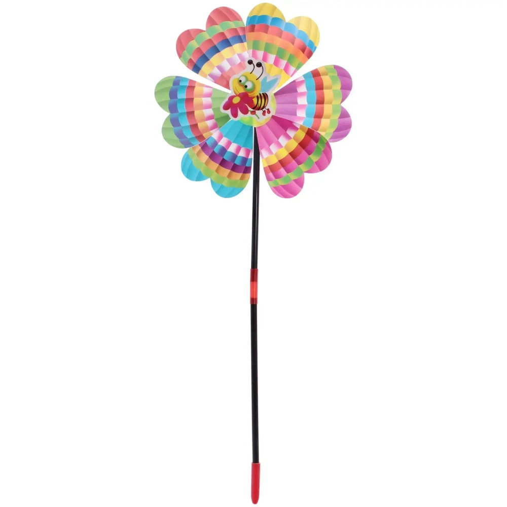 Ветрячок «Сказочный цветок» d-22 см, 49 см в ассортименте