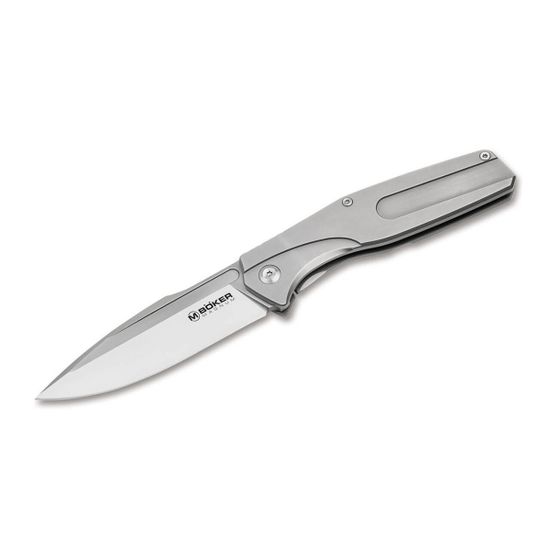 Складной нож Boker 01SC083 The Milled One c клинком из стали 7Cr17MoV, рукоять Stainless Steel