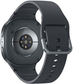 Смарт-часы Samsung Galaxy Watch8 LTE 40mm [корпус - серый, ремешок - черный, 1.34", Super AMOLED, 438x438, IP68, Bluetooth, NFC, Wi-Fi, для Android 12.0 и выше]