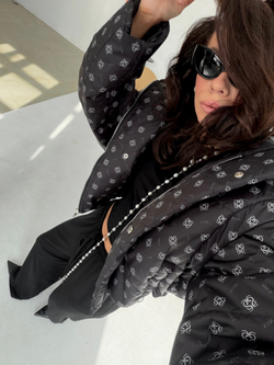 Куртка- трансформер черная