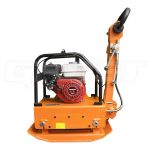 Виброплита реверсивная GROST VH 160R бензиновая - [145 кг / 30 кН / Honda GX160] ручной пуск
