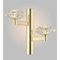 Бра Crystal Lux Rebeca AP2 Gold
