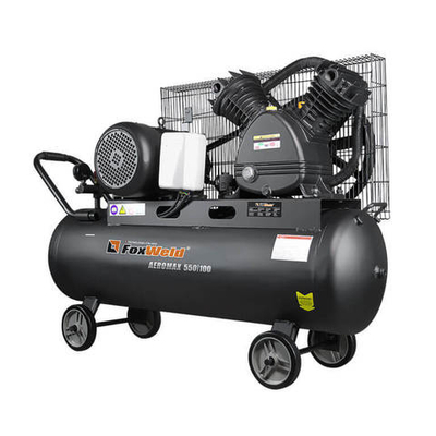 Компрессор поршневой ременный FoxWeld AEROMAX 550/100 5075