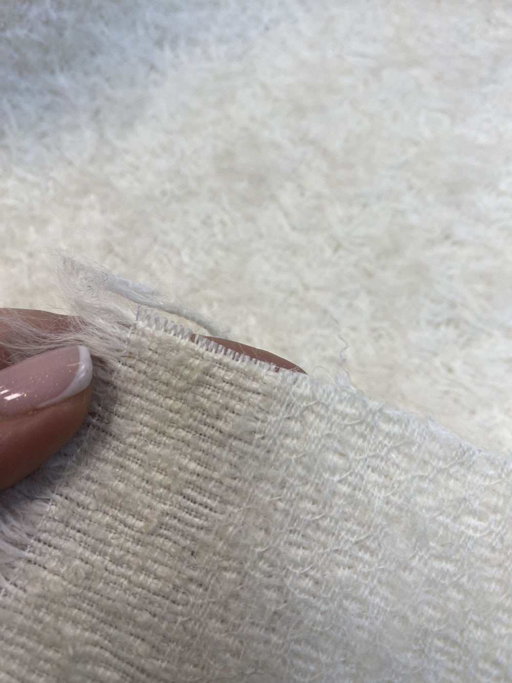 Ткань пальтовая с ворсом (Италия)50% шерсть альпаки 50% - шерсть мериноса ш-140 см цена за 1 м