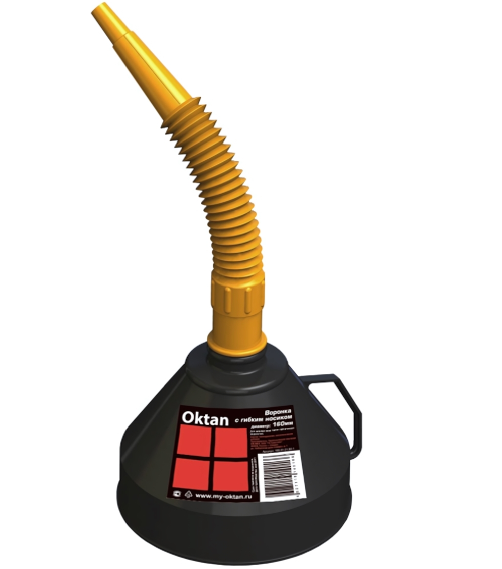 Воронка ГСМ Oktan, 160 мм с латунным ситом
