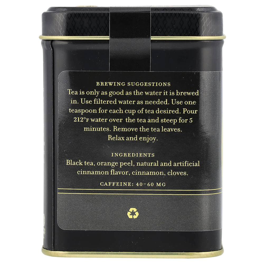 Harney & Sons, Black Tea, Hot Cinnamon Spice ™, 112 г (4 унции)