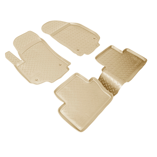 Ковры в салон Norplast/Unidec для Opel Zafira в кузове B (2005-2012), Бежевый, арт.NPL-Po-63-91-B
