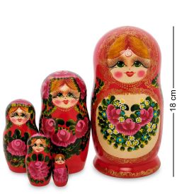 Народные промыслы МР-60/ 3-B Матрешка 5м «Злата»