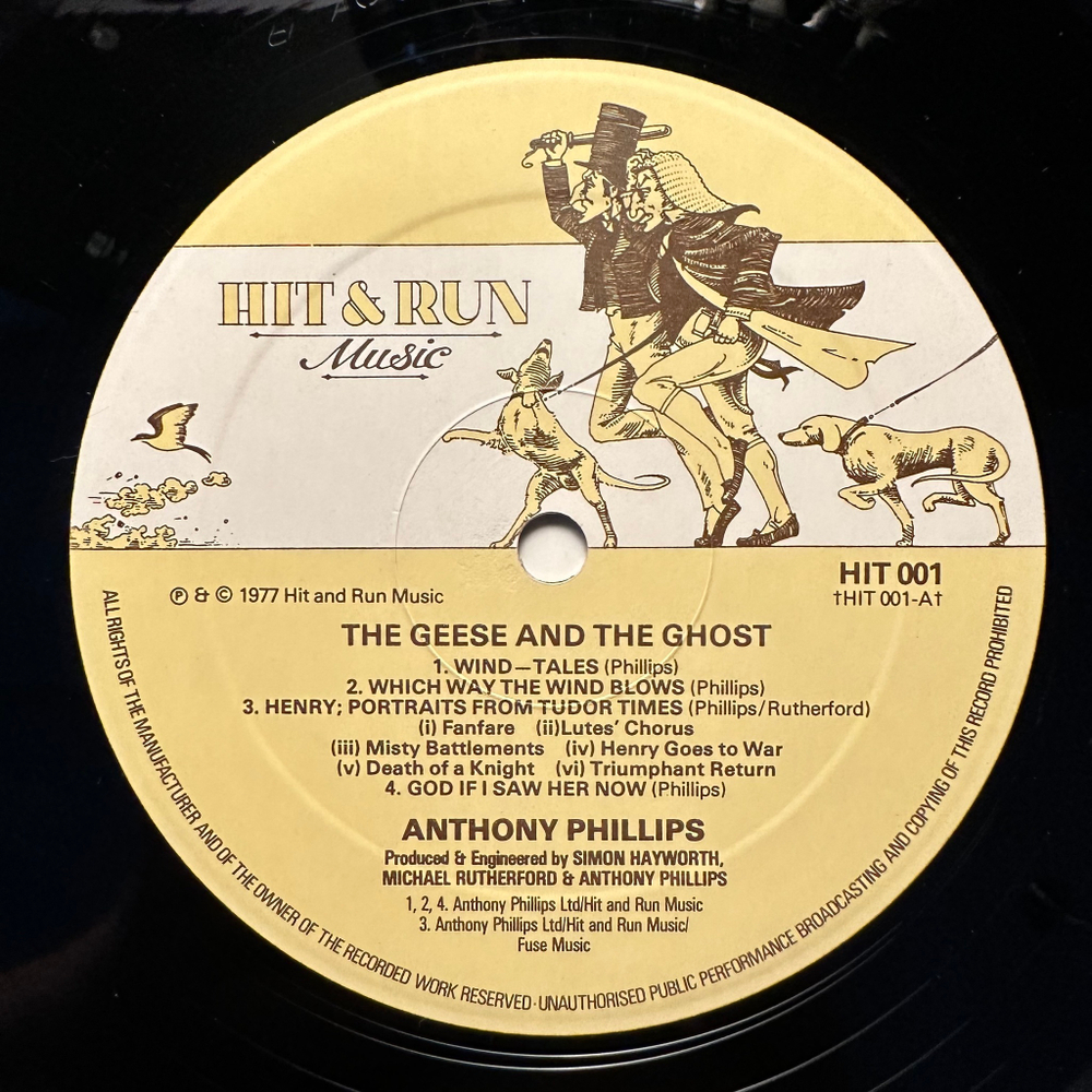 Anthony Phillips - The Geese & The Ghost (Англия 1977г.)