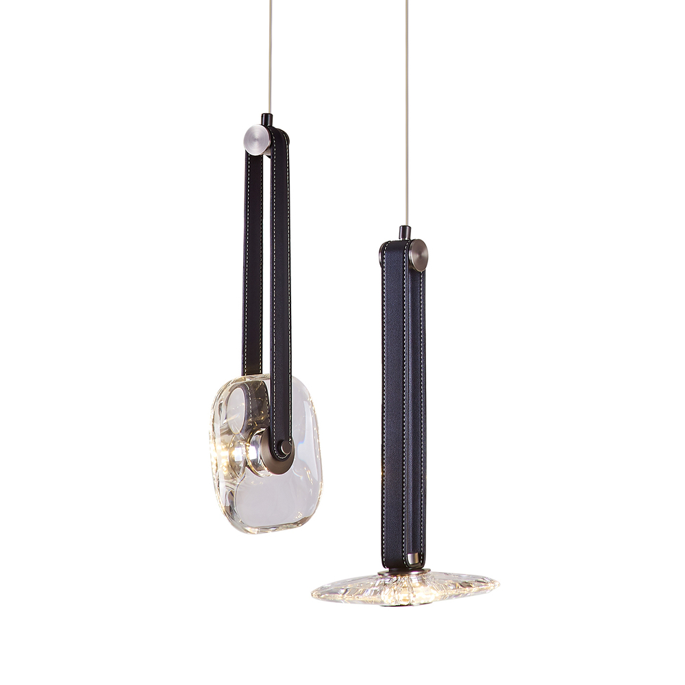 Подвесной светильник OD2553-2 black/clear