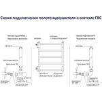 Водяной полотенцесушитель Aquatek Сириус П7 500x600 AQ DP0760CH Хром