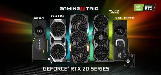 Видеокарты Nvidia 20