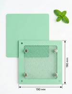 Вентиляционная решетка РД 200х200 Мята