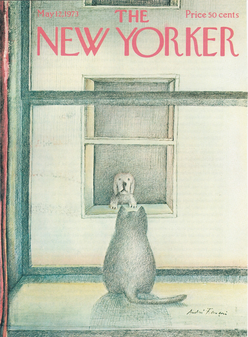 Постер журнала The New Yorker 12-05-1973