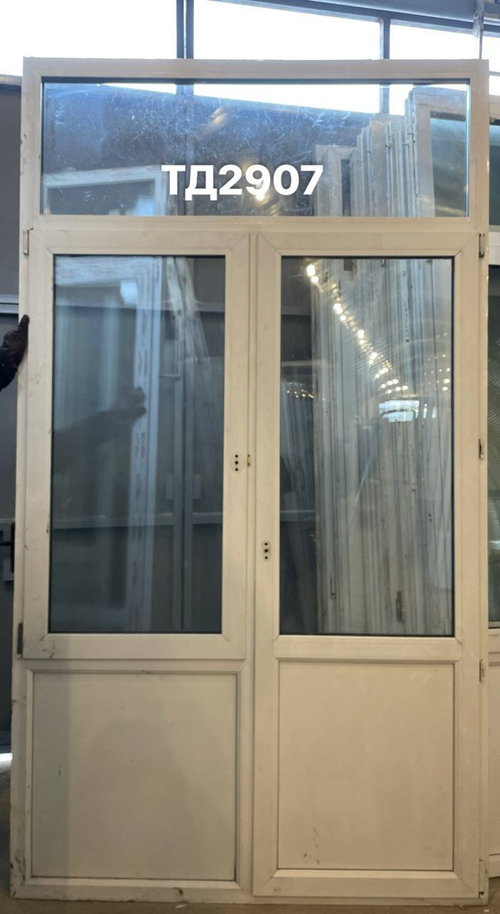 Дверь Пластиковая Б/У 269(в) х 153(ш) (Балконный Блок)