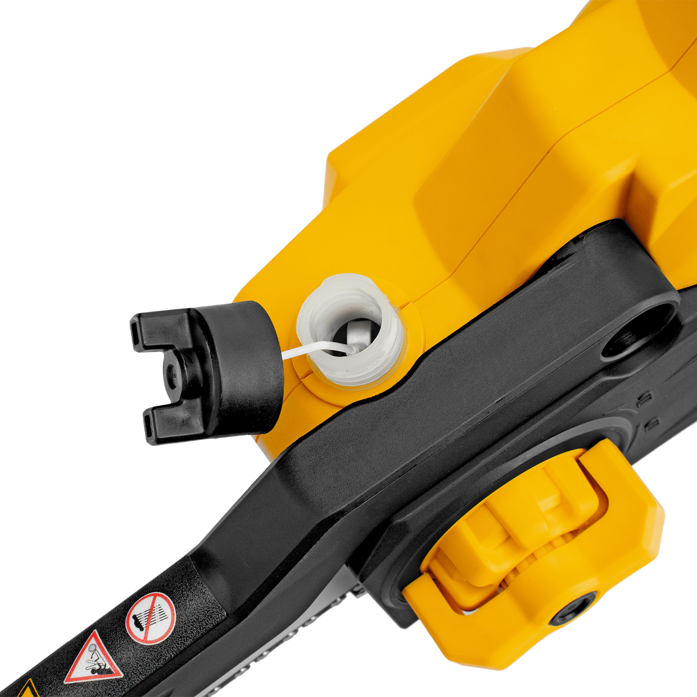 Цепная мини-пила аккумуляторная бесщет., СCS-200BL, шина 200 мм, Li-Ion, 20 В, // Denzel