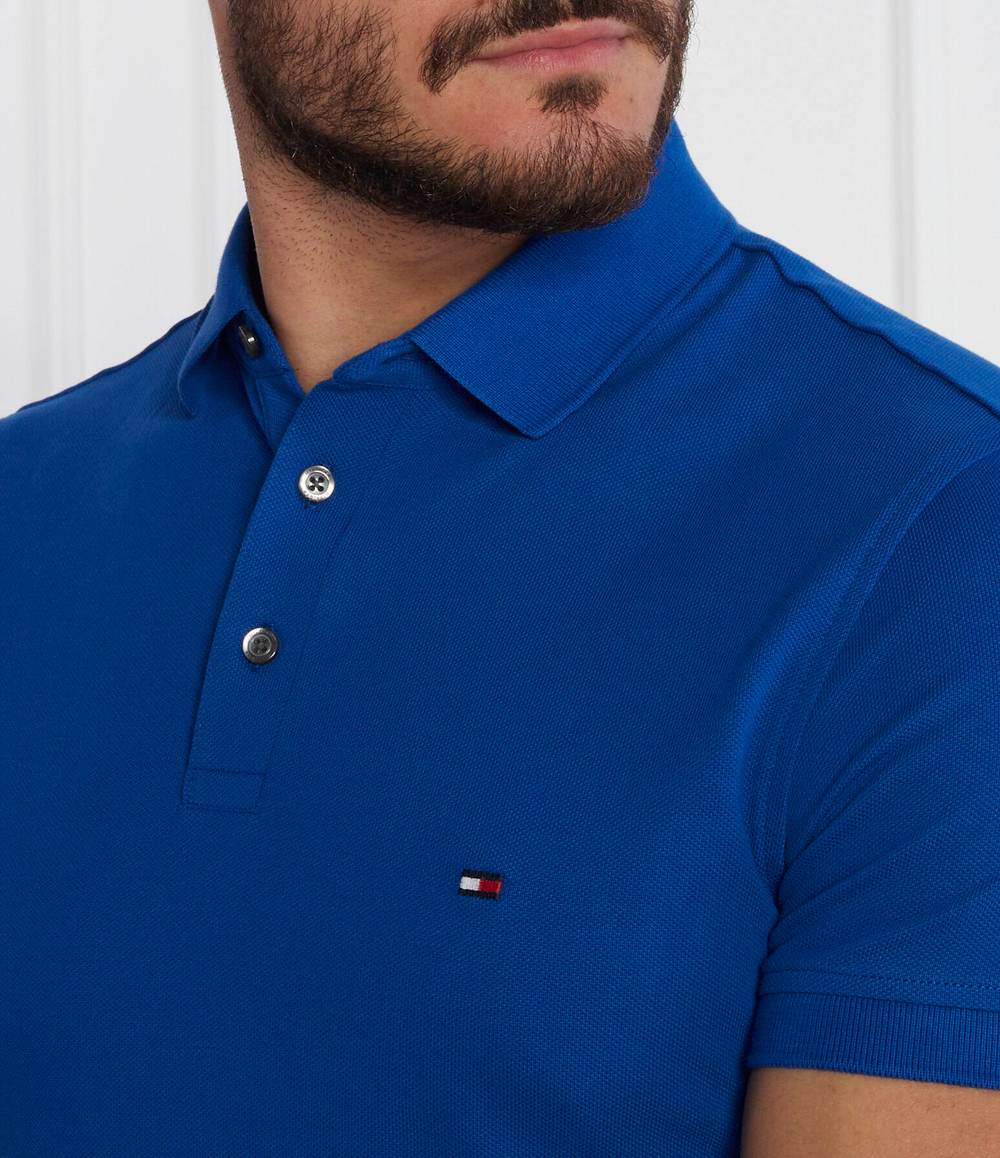 Поло 1985 Tommy Hilfiger - голубой(MW0MW17771)