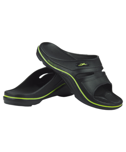 Пантолеты Reverse Black/Lime, для мальчиков, р. 30-35, детский