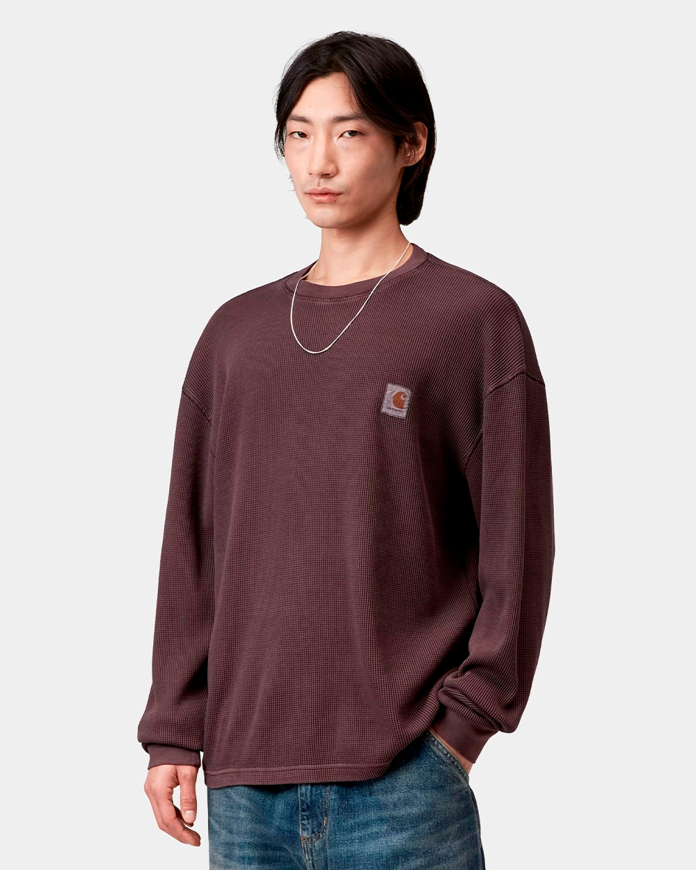 Лонгслив Carhartt WIP L/S Lista Waffle T-Shirt