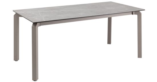 Стол обеденный Varden раскладной 180-240х90 см керамика серый