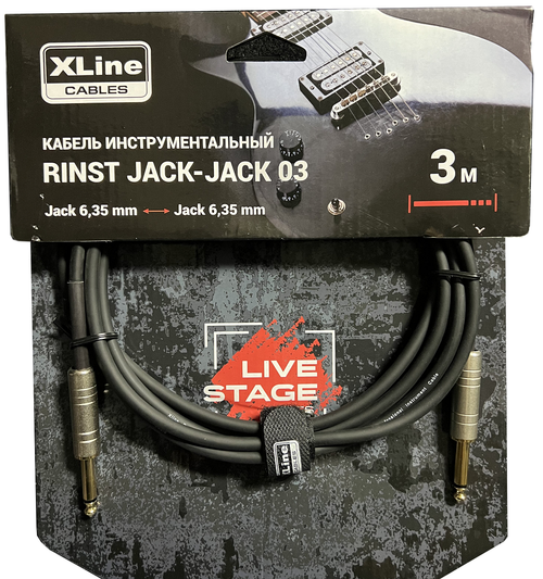 XLINE Cables RINST JACK-JACK 03 Кабель инструментальный