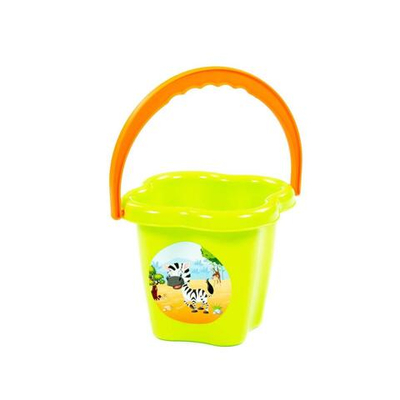 Ведро-цветок 0,8л. среднее, в ассорт. (Полесье)