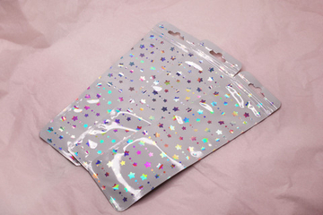 Пакеты со звездами 22х6,5 см