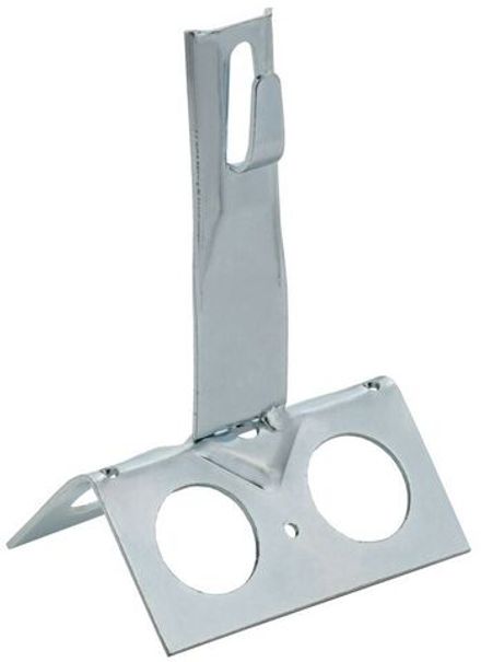 Держатель проводника круглого 6-8мм шир. конька H=100мм оцинк. сталь IEK ZDP81-11-4-68-100